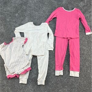 Wildling‎ Lot Of 3 Girls Two Piece Pajamas Sz 3